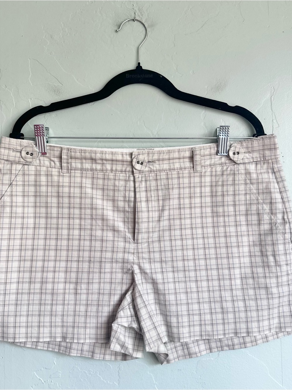 Calvin Klein Women’s Preppy Plaid Shorts Size 12 EUC